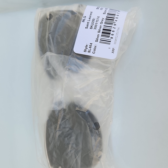 Nwt Saint Laurent 56MM Oval Cat Eye Sunglasses - Picture 11 of 15